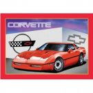 NEW CORVETTE SIGN RETRO ADV METAL SIGNS C
