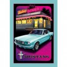 MUSTANG TIN SIGN RETRO METAL ADV SIGNS M