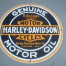 PORCELAIN-COATED MOTORCYCLE SIGN H