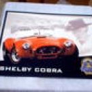 SHELBY  COBRA  TIN SIGN METAL ADV SIGNS S