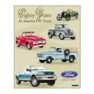 FORD EIGHTY YEARS TIN SIGN METAL ADV SIGNS F