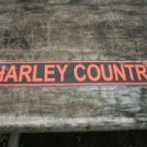 MOTORCYCLE COUNTRY SIGN  METAL ADV SIGNS H