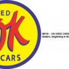 OK USED CARS SIGN METAL ADV CAR SIGNS U OK USED CARS SIGN METAL ADV CAR SIGNS U