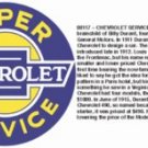 SUPER CHEVROLET SERVICE SIGN RETRO METAL ADV SIGNS NIB