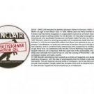 SINCLAIR PENNSYVANIA MOTOR OIL SIGN METAL ADV SIGNS S