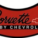 RED CORVETTE SIGN METAL RETRO ADV SIGNS C RED CORVETTE SIGN METAL RETRO ADV SIGNS C