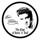 ELVIS PRESLEY ROUND TIN SIGN ELVIS PRESLEY ROUND TIN SIGN