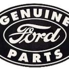 OVAL GENUINE FORD PARTS SIGN OVAL GENUINE FORD PARTS SIGN