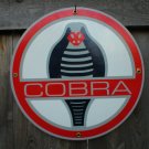 COBRA PORCELAIN-COATED ADV SIGN C