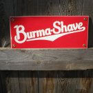 BURMA SHAVE PORCELAIN-COATED SIGN B