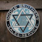DODGE BROTHERS PORCELAIN-COATED RETRO ADV SIGN C