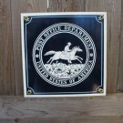POST OFFICE PORCELAIN-COATED SIGN C