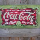 COCA-COLA FIVE CENTS TIN SIGN METAL RETRO ADV SIGNS C COCA-COLA FIVE CENTS TIN SIGN METAL RETRO ADV SIGNS C