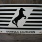NORFOLK SOUTHERN PORCELAIN-COATED RAILROAD SIGN C