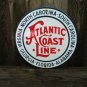 ATLANTIC COAST LINE PORCELAIN-COATED RAILROAD SIGN A