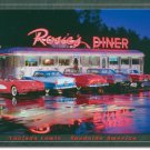 ROSIE'S DINER CAR TIN SIGN METAL CORVETTE SIGNS C ROSIE'S DINER CAR TIN SIGN METAL CORVETTE SIGNS C