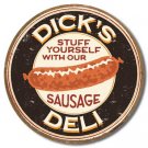 DICK'S SAUGAGE TIN SIGN METAL ADV RETRO SIGNS M