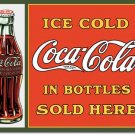 ICE COLD COCA-COLA TIN SIGN COKE ADV BAR STORE SIGNS C ICE COLD COCA-COLA TIN SIGN COKE ADV BAR STORE SIGNS C