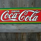 DRINK COCA-COLA PORCELAIN-COATED SIGN C
