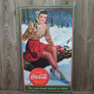 DRINK COCA-COLA TIN SIGN METAL RETRO ADV SIGNS C