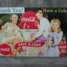 HAVE A COKE COCA-COLA TIN SIGN METAL RETRO ADV SIGNS C