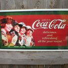 DRINK COCA-COLA TIN SIGN METAL RETRO ADV SIGNS C