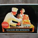 DRINK COCA-COLA TIN SIGN COKE ADV BAR STORE SIGNS C DRINK COCA-COLA TIN SIGN COKE ADV BAR STORE SIGNS C