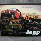 JEEP TRADITION TIN SIGN METAL RETRO ADV SIGNS J