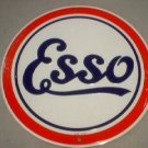 ESSO GASOLINE ROUND TIN SIGN