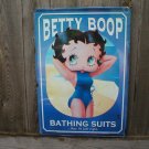 BETTY BOOP BATHING SUITS TIN SIGN