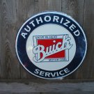 BUICK AUTHORIZED SERVICE TIN SIGN RETRO ADV SIGNS