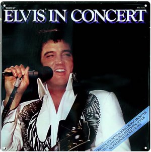 ELVIS PRESLEY TIN SIGN