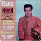 ELVIS PRESLEY TIN SIGN VIVA LAS VEGAS E