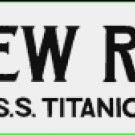 SCREW ROOM S.S. TITANTIC SIGN PORCELAIN COAT ADV RETRO SIGNS G
