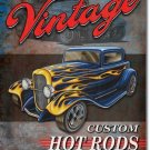 VINTAGE HOT RODS TIN ADV RETRO METAL SIGN H VINTAGE HOT RODS TIN ADV RETRO METAL SIGN H