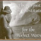 PERFECT WAVE SURF SIGN RETRO METAL ADV SIGNS