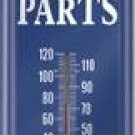 ONLY GENUINE FORD PARTS USED HERE THERMOMETER METAL ADV SIGNS F