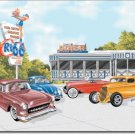 ROUTE 66 DINER TIN SIGN METAL RETRO ADV SIGNS C ROUTE 66 DINER TIN SIGN METAL RETRO ADV SIGNS C