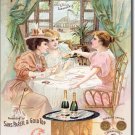 DIAMOND WINE CHAMPAGNE TIN SIGN METAL RETRO ADV SIGNS C