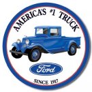 FORD TRUCKS RETRO TIN SIGN