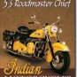 INDIAN MOTORCYCLES 1953 TIN SIGN