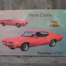 PONTIAC GTO JUDGE TIN SIGN