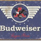 BUDWEISER 1936 LOGO TIN SIGN