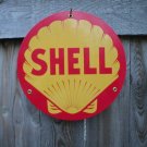 SHELL PORCELAIN-COAT SIGN