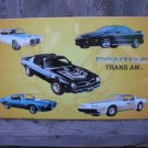 PONTIAC TRANS AM TIN SIGN