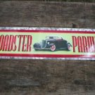 ROADSTER PARKING SIGN  METAL ADV SIGNS