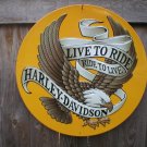 HARLEY DAVIDSON METAL TIN SIGN HARLEY DAVIDSON METAL TIN SIGN