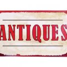 ANTIQUES METAL TIN SIGN