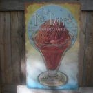 THE BIG DIPPER CHOCOLATE ICE CREAM TIN SIGN THE BIG DIPPER CHOCOLATE ICE CREAM TIN SIGN