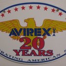 AVIREX PORCELAIN-COATED OVAL SIGN